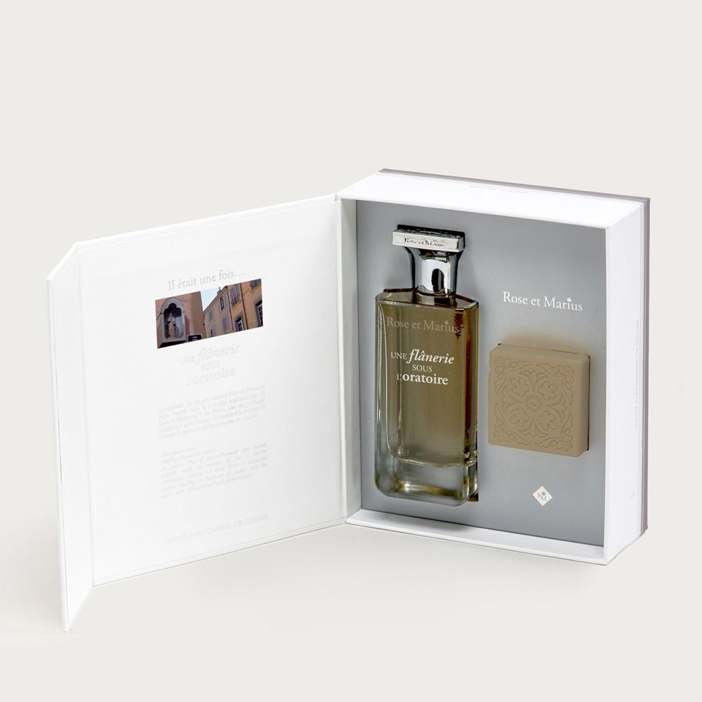 rare fragrance - gift box - rose and marius