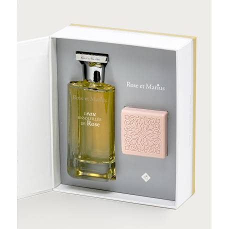 parfum de provence - coffret cadeau parfum - rose et marius