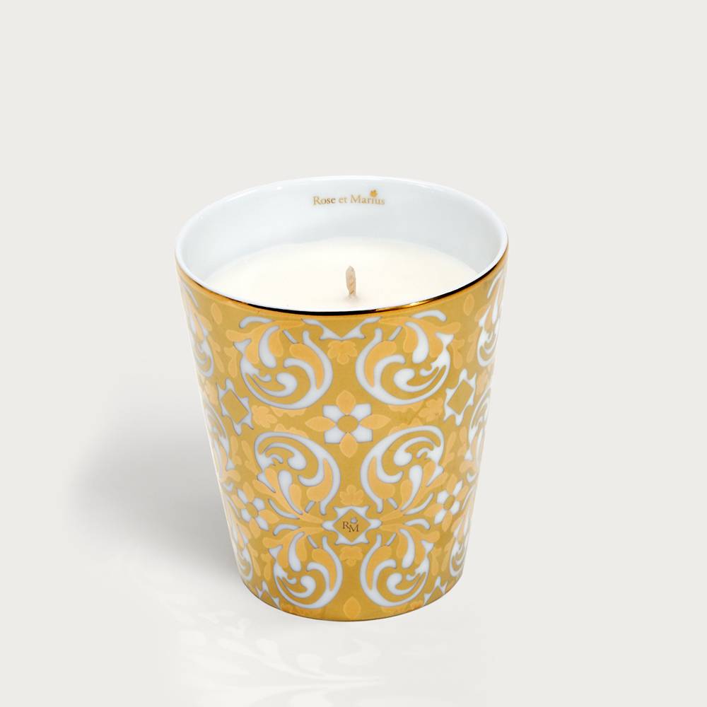 Precious refillable candle - Oustau gold