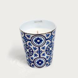 Precious refillable candle - casteu blue