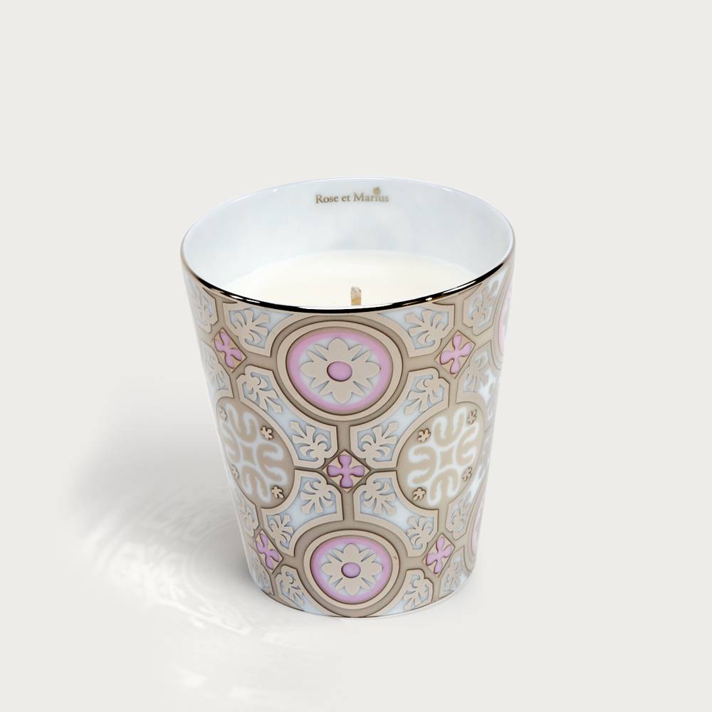 Precious refillable candle - Casteu pink