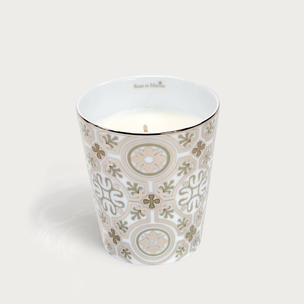 Precious refillable candle - Casteu Taupe